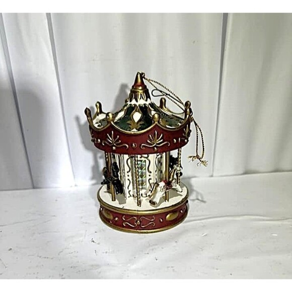 Traditions Carousel Ornament 5" tall - Picture 2 of 2